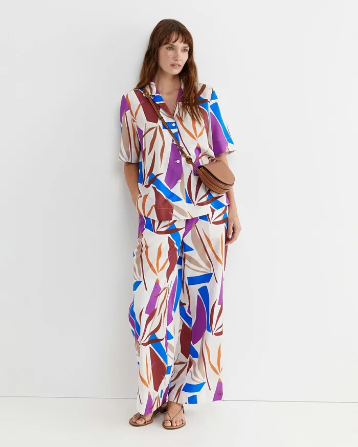 Sportscraft Marie Wide Leg Pant Multi Women Pants