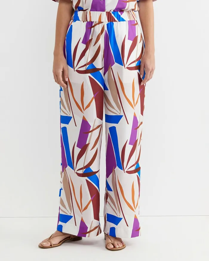 Sportscraft Marie Wide Leg Pant Multi Women Pants