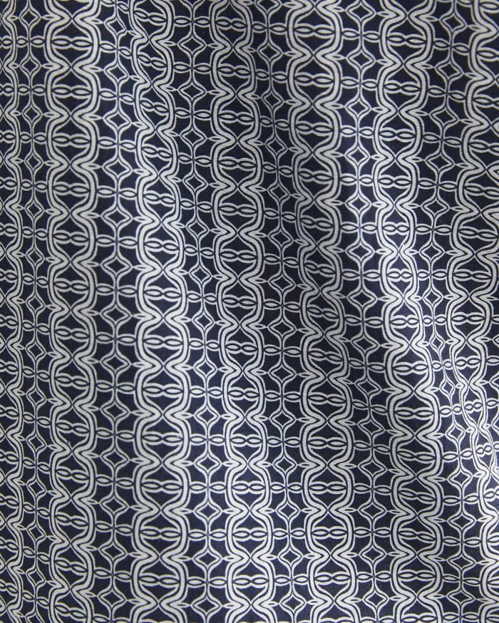 Sportscraft Paddington Short Sleeve Linen Blend Shirt Navy Men Shirts