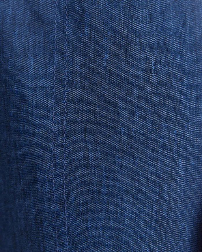 Sportscraft Rosa Crop Linen Pant Indigo Women Pants