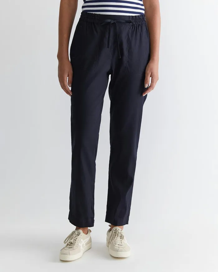 Sportscraft Rosa Linen Pant Classic Navy Women Pants