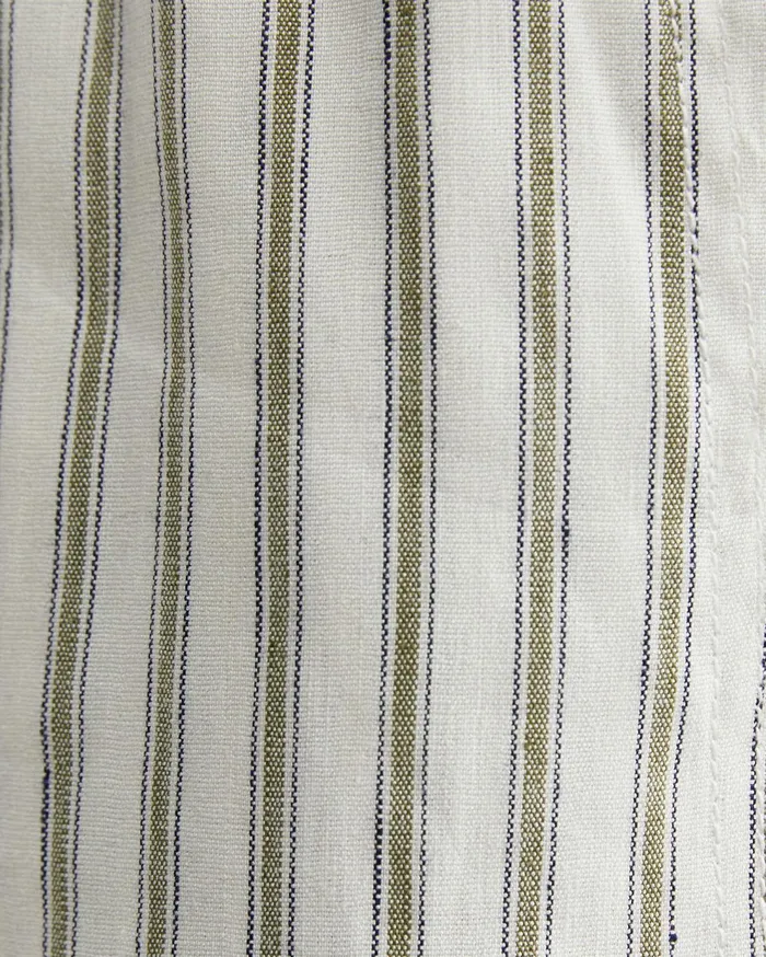 Sportscraft Rosa Stripe Linen Pant Whitekhaki Women Pants
