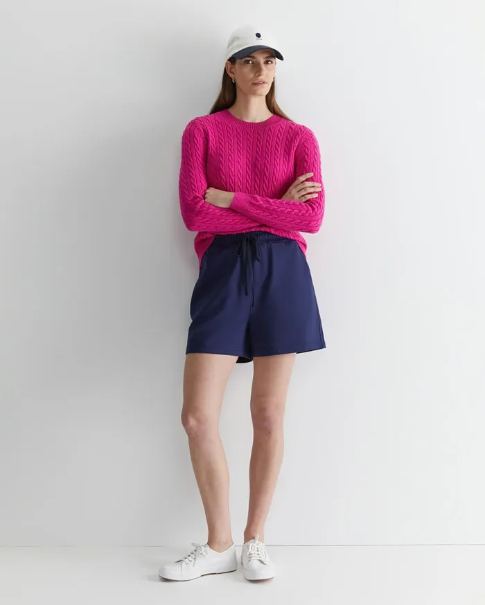 Sportscraft SC Sweat Short Navy Women Shorts