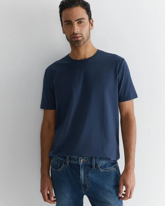 Sportscraft Supersoft Tee French Navy Men TShirts and Polos