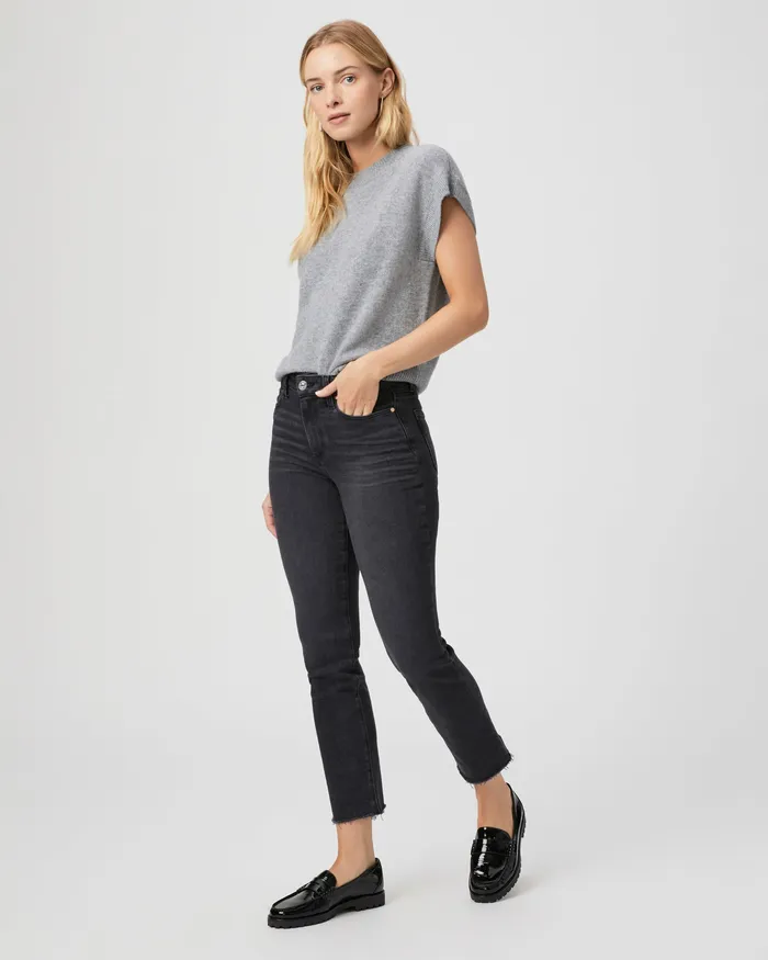 Straight Cindy Straight Jean 8211 Black Lotus 8211 PAIGE Women