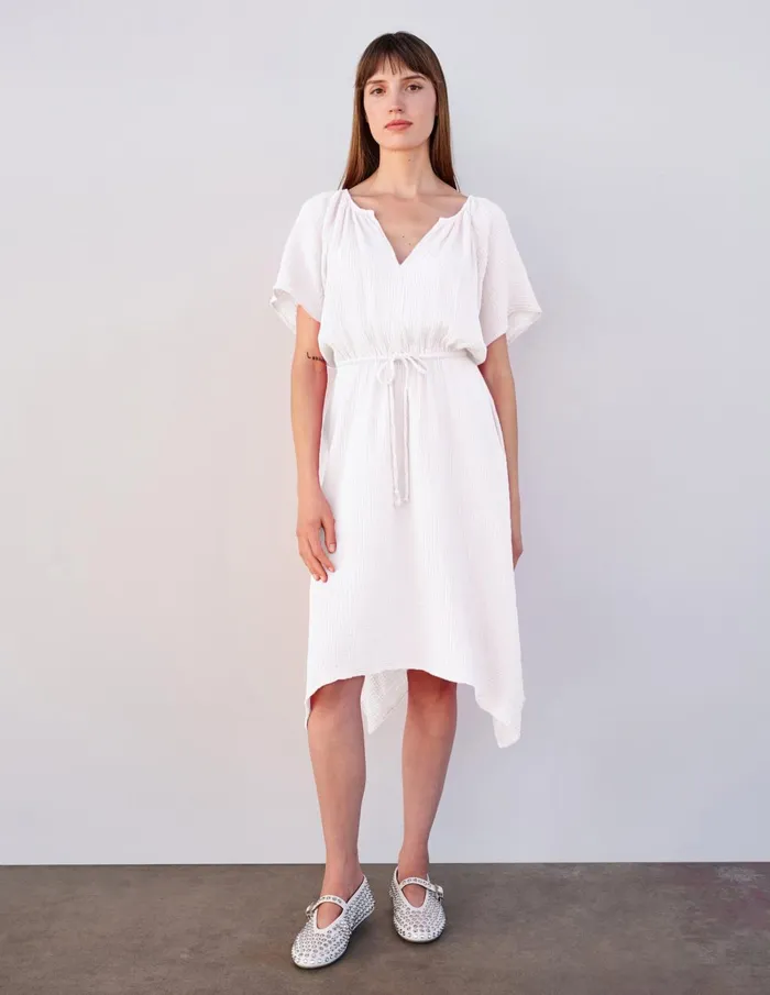 Sundry Clothing Dresses Women Women039s Handkerchief Hem Maxi In White White