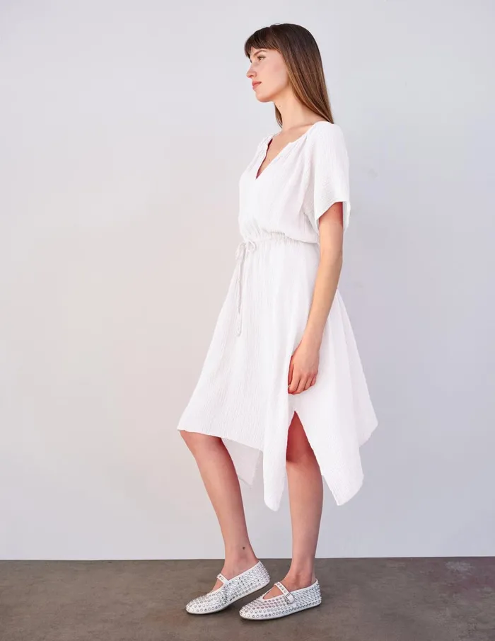 Sundry Clothing Dresses Women Women039s Handkerchief Hem Maxi In White White Sundry Clothing Dresses Women Women039s Handkerchief Hem Maxi In White White