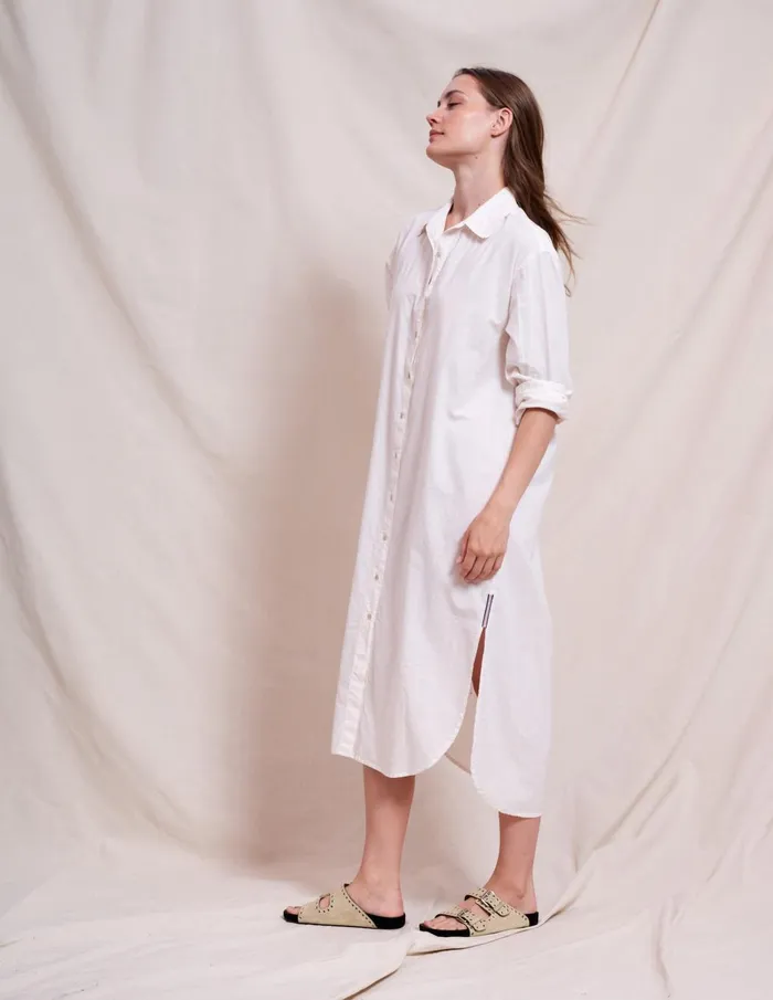 Sundry Clothing Dresses Women Women039s Midi Easy Shirt Dress In Optic White Optic White Sundry Clothing Dresses Women Women039s Midi Easy Shirt Dress In Optic White Optic White