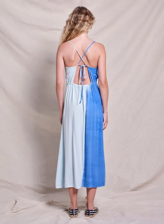 Sundry Clothing Dresses Women Women039s Midi Tie Back Dress In Lagoon Blue Lagoon Blue Sundry Clothing Dresses Women Women039s Midi Tie Back Dress In Lagoon Blue Lagoon Blue