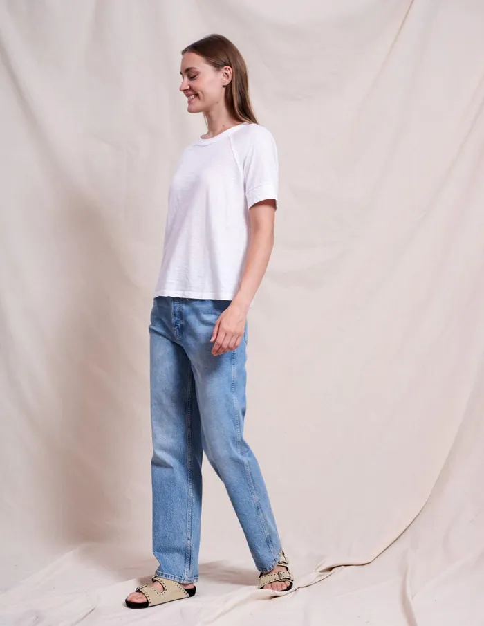 Sundry Clothing Tees Women Women039s Boyfriend Tee In Optic White Optic White Sundry Clothing Tees Women Women039s Boyfriend Tee In Optic White Optic White