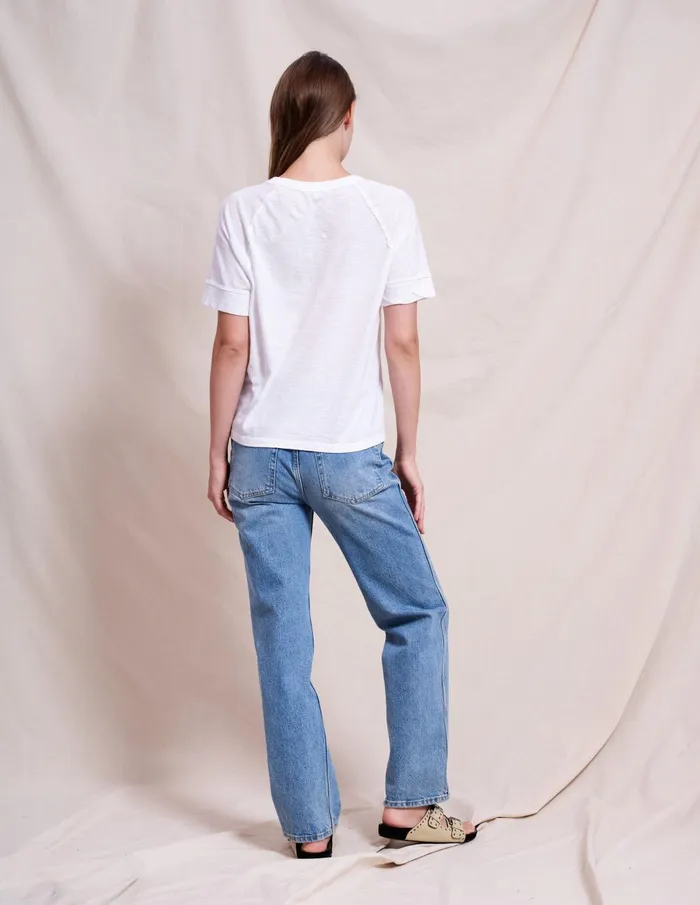 Sundry Clothing Tees Women Women039s Boyfriend Tee In Optic White Optic White Sundry Clothing Tees Women Women039s Boyfriend Tee In Optic White Optic White