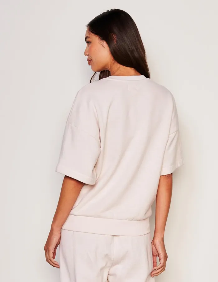 Sundry Clothing Tees Women Women039s Kanga Pocket Popover In Oyster Oyster Sundry Clothing Tees Women Women039s Kanga Pocket Popover In Oyster Oyster