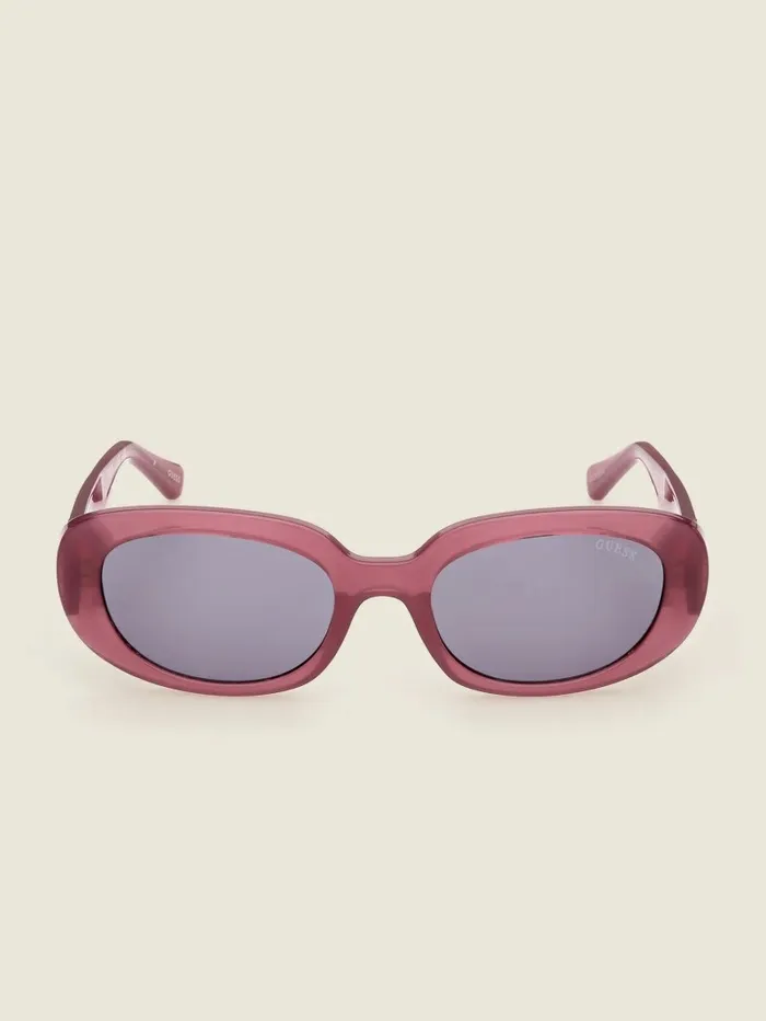 Sunglasses GUESS Originals Round Sunglasses Pink GUESS Women