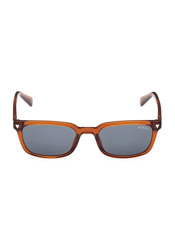 Sunglasses Women GUESS Originals Rectangle Sunglasses Brown GUESS