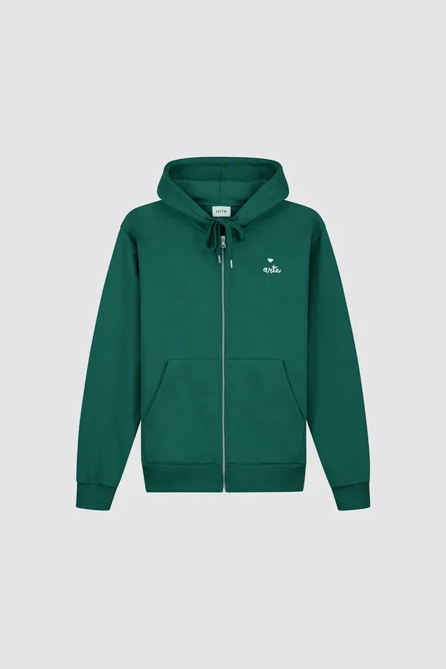 Sweat capuche zipp en forme de cur Sweats capuche Arte Antwerp Men