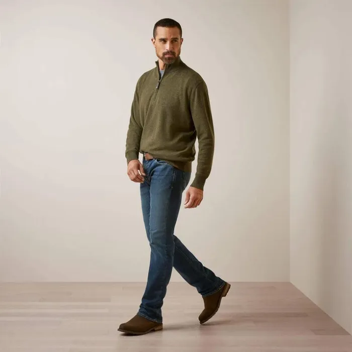 Sweatshirts and Hoodies Men Ariat Bolinas Sweater Earth Sweatshirts and Hoodies Men Ariat Bolinas Sweater Earth