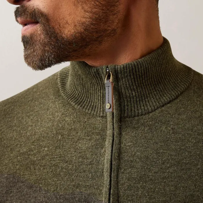 Sweatshirts and Hoodies Men Ariat Bolinas Sweater Earth Sweatshirts and Hoodies Men Ariat Bolinas Sweater Earth