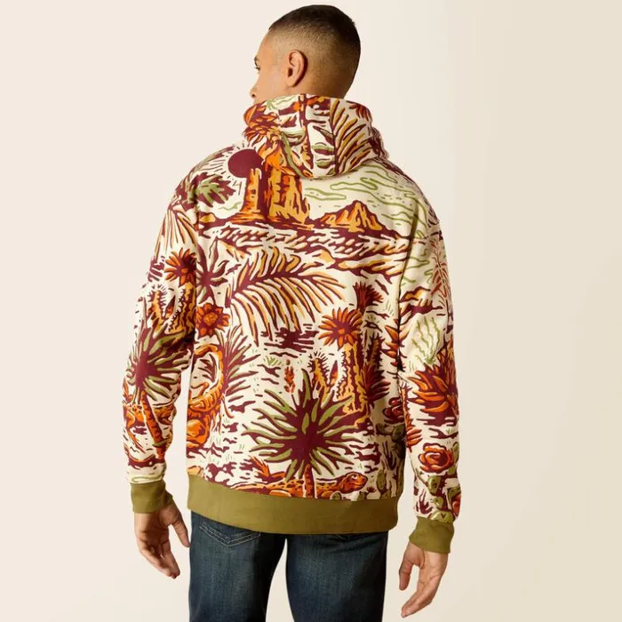 Sweatshirts and Hoodies Men Ariat Sendero Desert Print Hoodie Multi Sweatshirts and Hoodies Men Ariat Sendero Desert Print Hoodie Multi