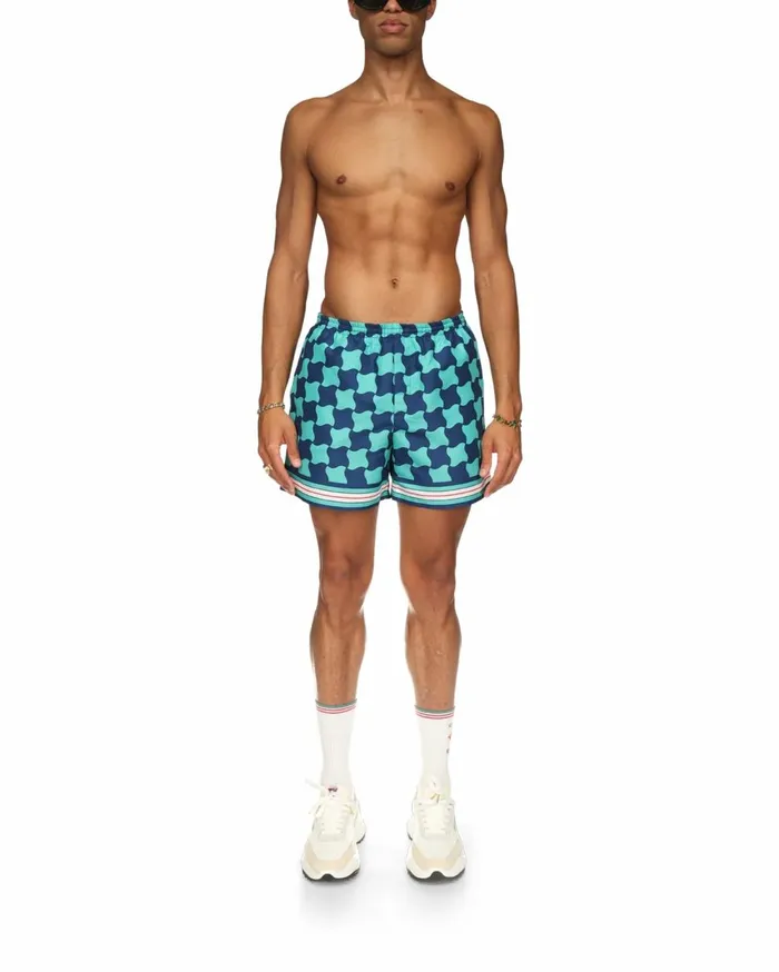 Swimwear Men Casablanca Paris Pool Tile Swim Trunks Swimwear Men Casablanca Paris Pool Tile Swim Trunks