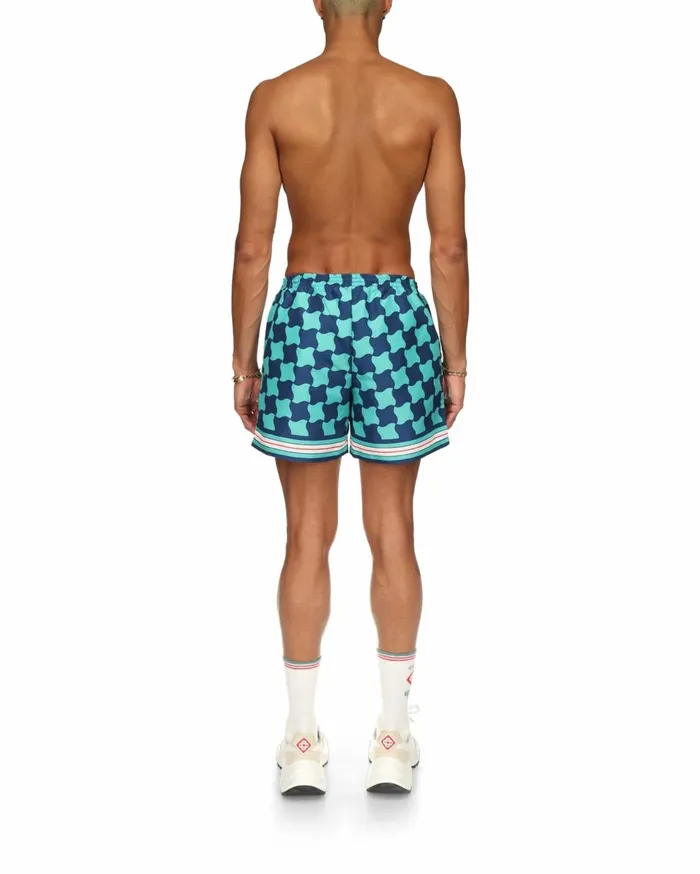 Swimwear Men Casablanca Paris Pool Tile Swim Trunks Swimwear Men Casablanca Paris Pool Tile Swim Trunks