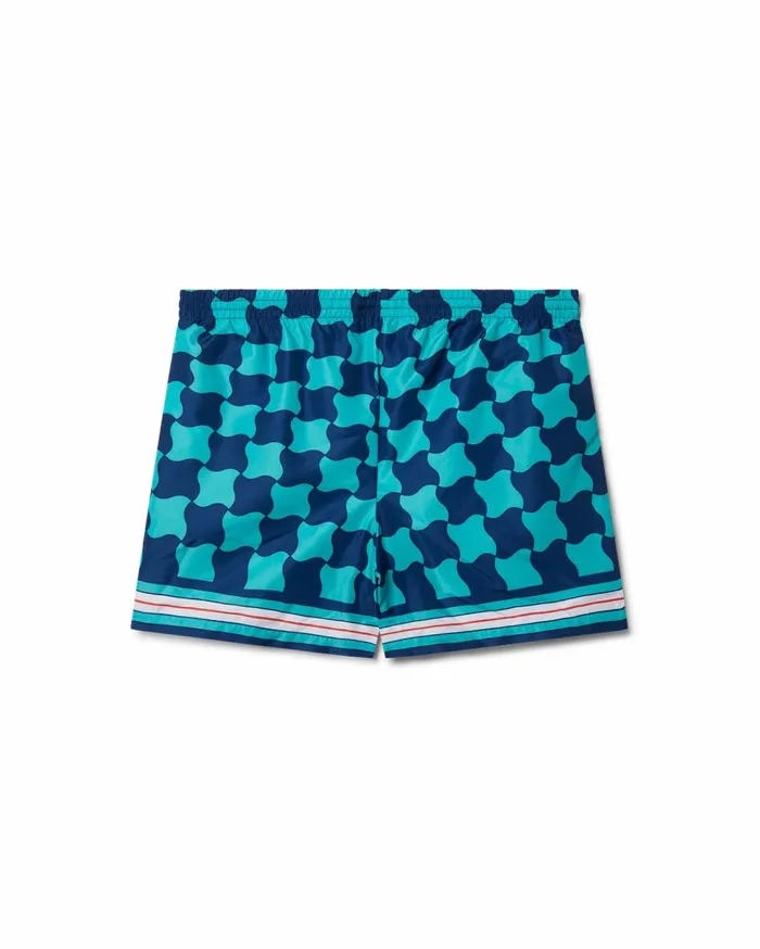 Swimwear Men Casablanca Paris Pool Tile Swim Trunks Swimwear Men Casablanca Paris Pool Tile Swim Trunks