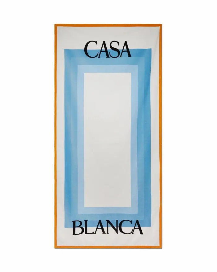 Swimwear Women Casablanca Paris Blue Gradient Casablanca Towel