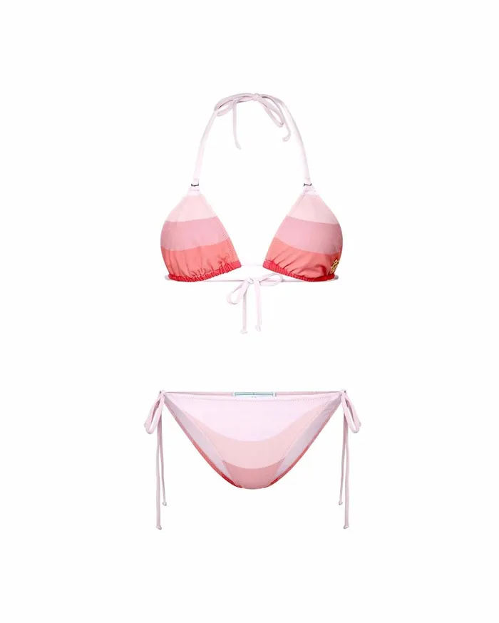 Swimwear Women Casablanca Paris Pink Gradient Bikini Set