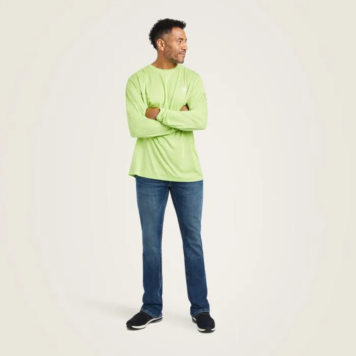 TShirts and Polos Men Ariat Charger Americana TShirt Green Heather TShirts and Polos Men Ariat Charger Americana TShirt Green Heather