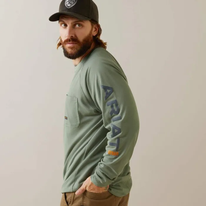 TShirts and Polos Men Ariat Rebar Heat Fighter TShirt Lily Pad Periscope TShirts and Polos Men Ariat Rebar Heat Fighter TShirt Lily Pad Periscope