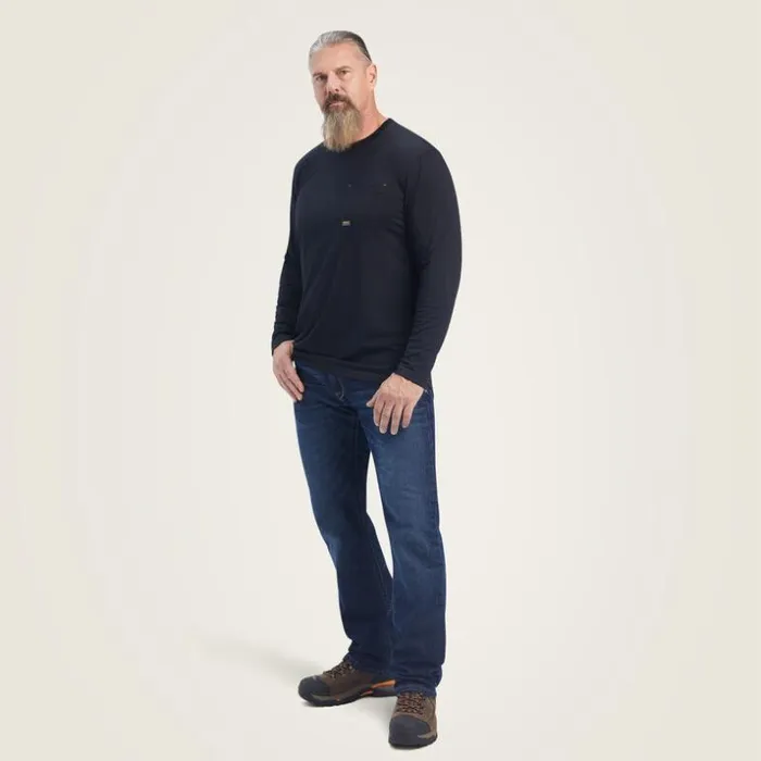 TShirts and Polos Men Ariat Rebar Workman Born For This Graphic TShirt Black TShirts and Polos Men Ariat Rebar Workman Born For This Graphic TShirt Black