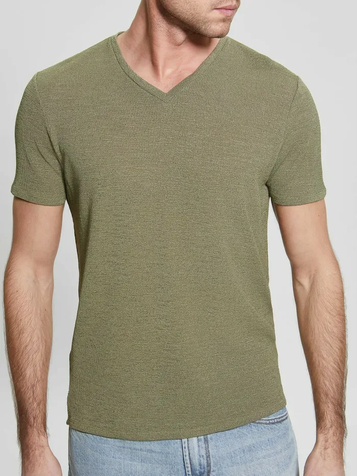 TShirts and Tanks GUESS Men Gauze Tee Dusty Olive
