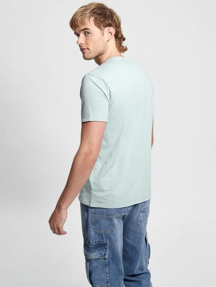 TShirts and Tanks Men GUESS David Acid Wash Tee Lagoon Fog Multi TShirts and Tanks Men GUESS David Acid Wash Tee Lagoon Fog Multi