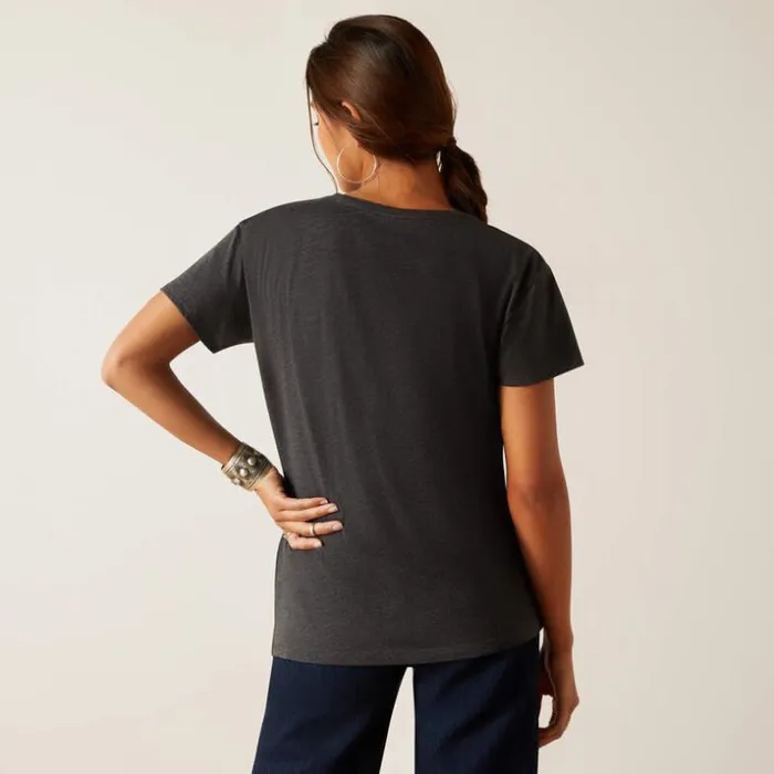 TShirts and Tops Women Ariat Ariat Presents TShirt Charcoal Heather TShirts and Tops Women Ariat Ariat Presents TShirt Charcoal Heather