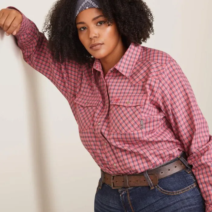 TShirts and Tops Women Ariat FR Knox Snap Work Shirt Sun Kissed TShirts and Tops Women Ariat FR Knox Snap Work Shirt Sun Kissed