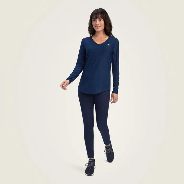 TShirts and Tops Women Ariat Laguna Top Navy TShirts and Tops Women Ariat Laguna Top Navy