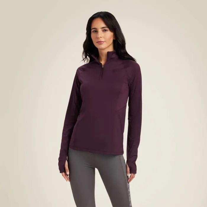 TShirts and Tops Women Ariat Lumina Lowell Baselayer Mulberry