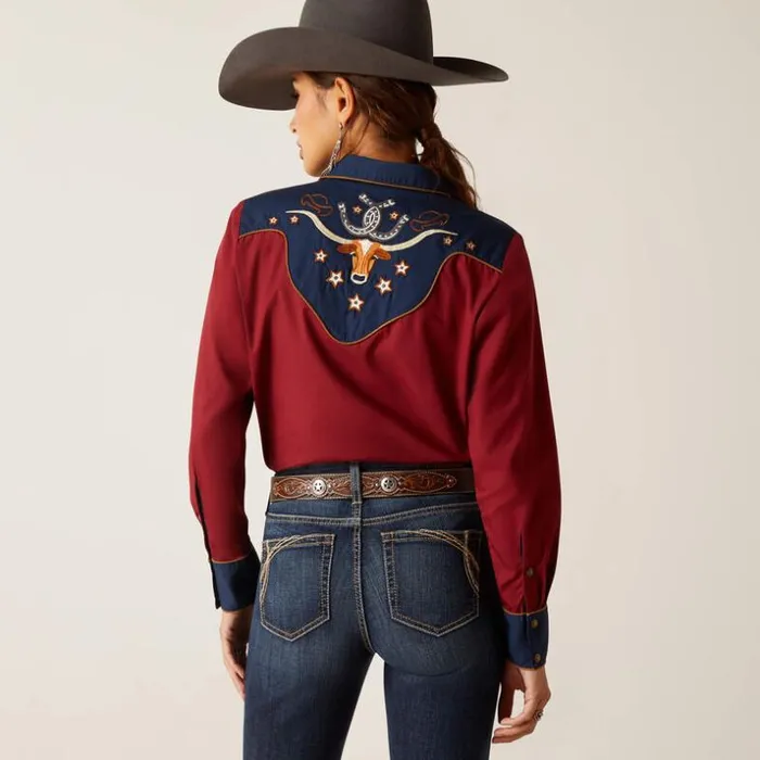 TShirts and Tops Women Ariat Sissy Shirt Rubaiyatnavy TShirts and Tops Women Ariat Sissy Shirt Rubaiyatnavy