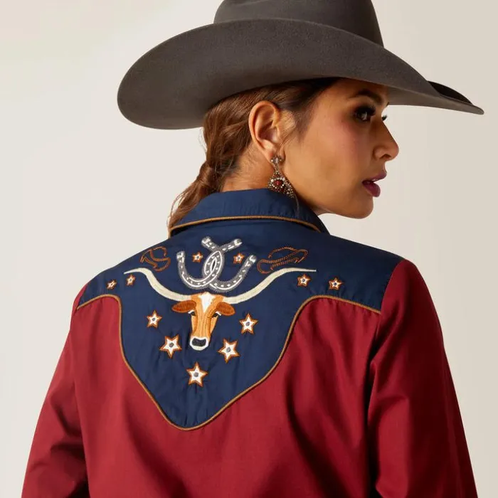 TShirts and Tops Women Ariat Sissy Shirt Rubaiyatnavy TShirts and Tops Women Ariat Sissy Shirt Rubaiyatnavy