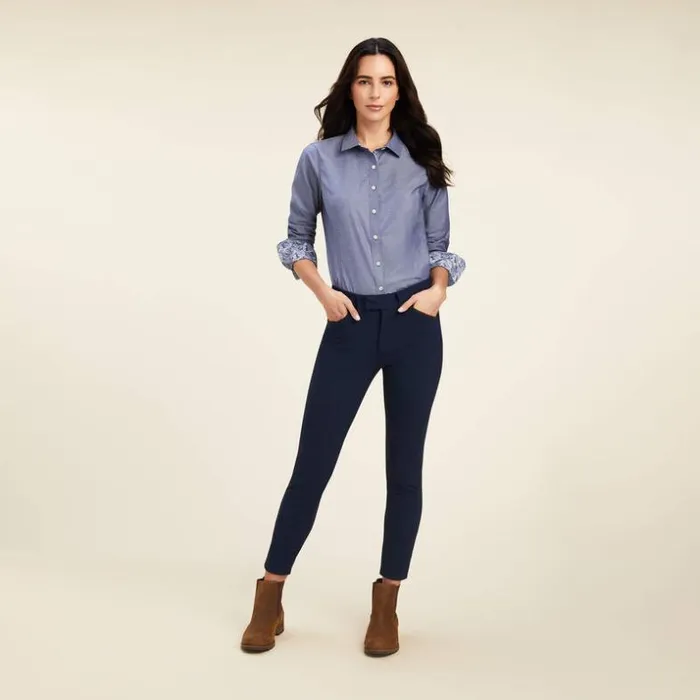 TShirts and Tops Women Ariat Tomales Shirt Navy Pinpoint TShirts and Tops Women Ariat Tomales Shirt Navy Pinpoint