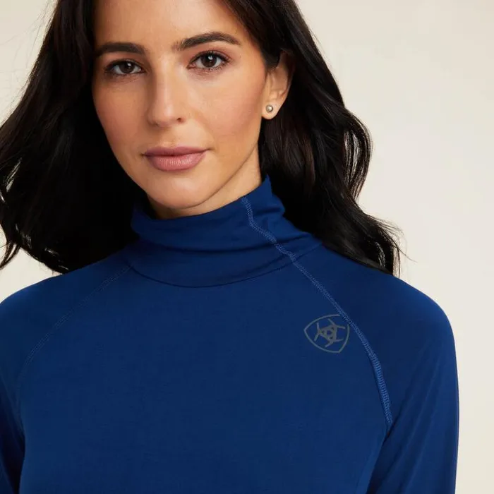TShirts and Tops Women Ariat Venture Baselayer Estate Blue TShirts and Tops Women Ariat Venture Baselayer Estate Blue