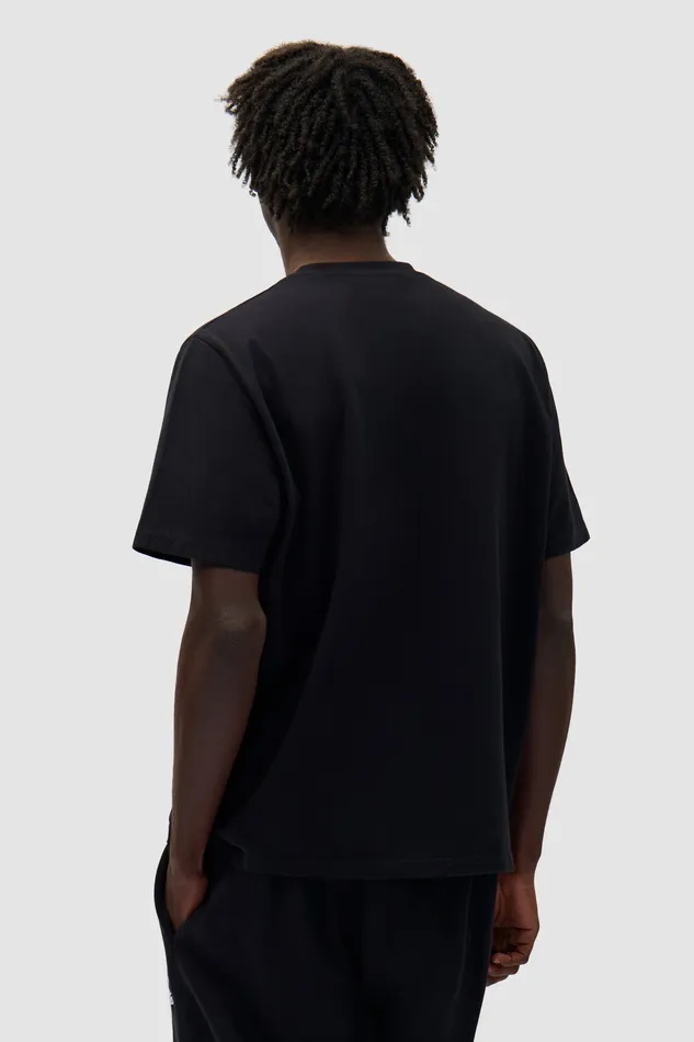 Tshirts Men Tshirt avec logo en forme de cur Noir Arte Antwerp