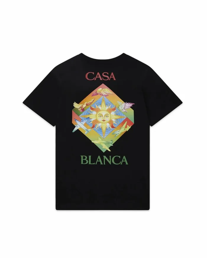 TShirts MenWomen Casablanca Paris Les Elements TShirt