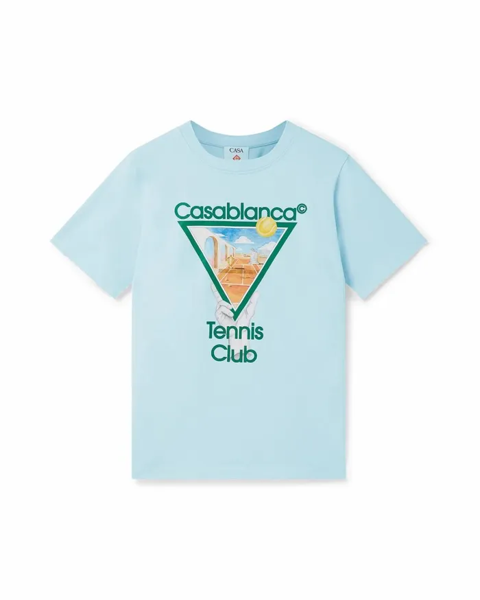TShirts MenWomen Casablanca Paris Metaphysical Tennis Icon TShirt