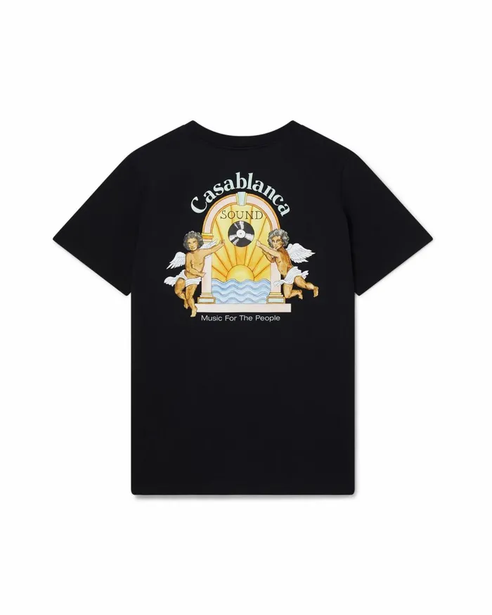 TShirts MenWomen Casablanca Paris Studio De Musique TShirt