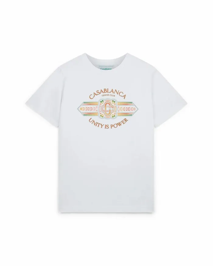 TShirts MenWomen Casablanca Paris Unity Is Power TShirt