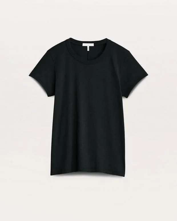 TShirts The Slub Tee BlackBright WhiteHeather Grey rag and bone Women
