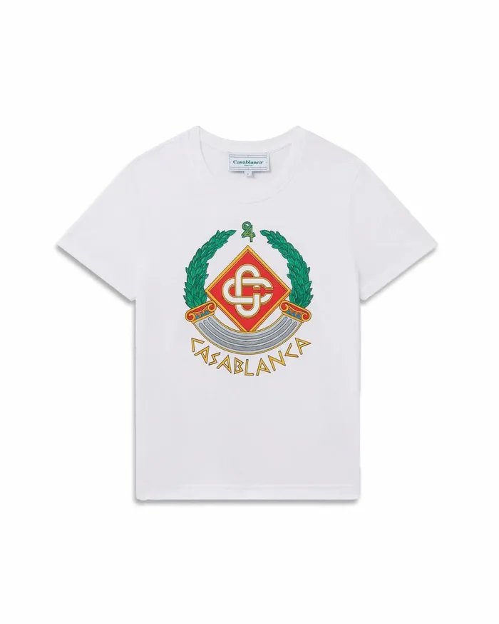 TShirts Women Casablanca Paris Casa Crest TShirt
