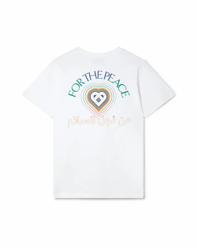 TShirts WomenMen Casablanca Paris For The Peace TShirt