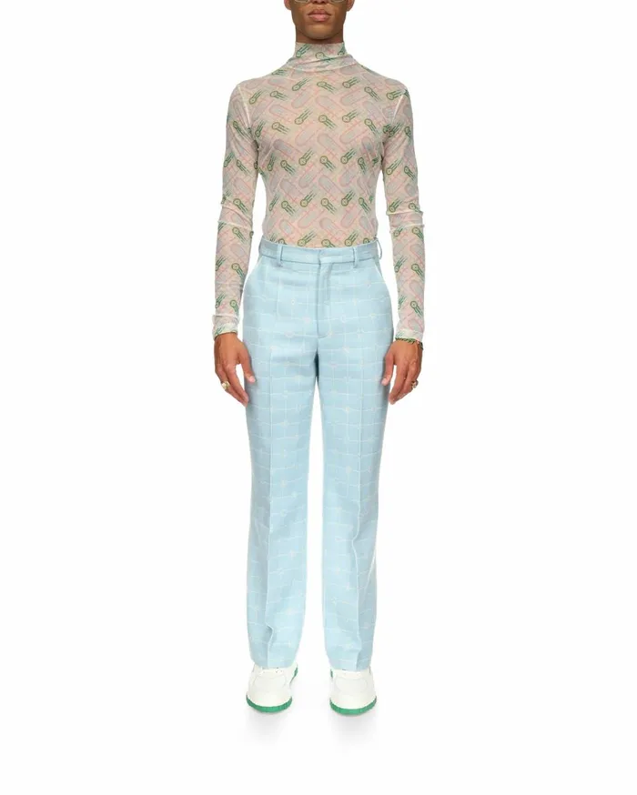 Tailoring Men Casablanca Paris Straight Leg Trouser