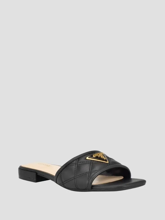 Tameli Icon Slide Sandals Black 001 Women Sandals GUESS